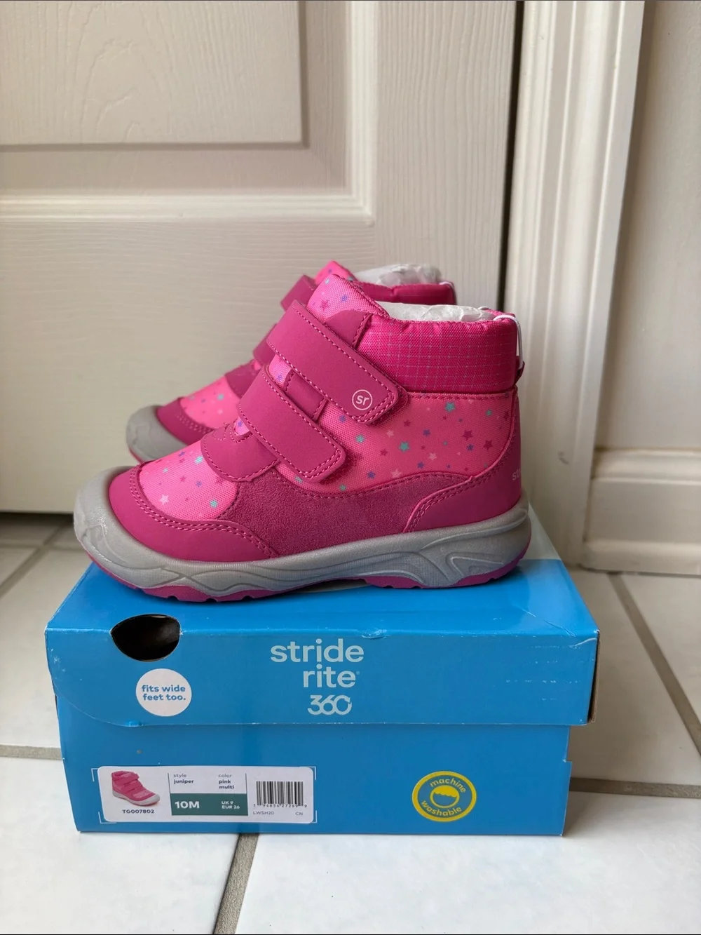 Stride Rite bright hot